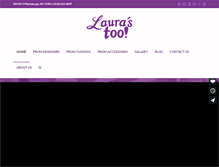 Tablet Screenshot of laurastoo.com